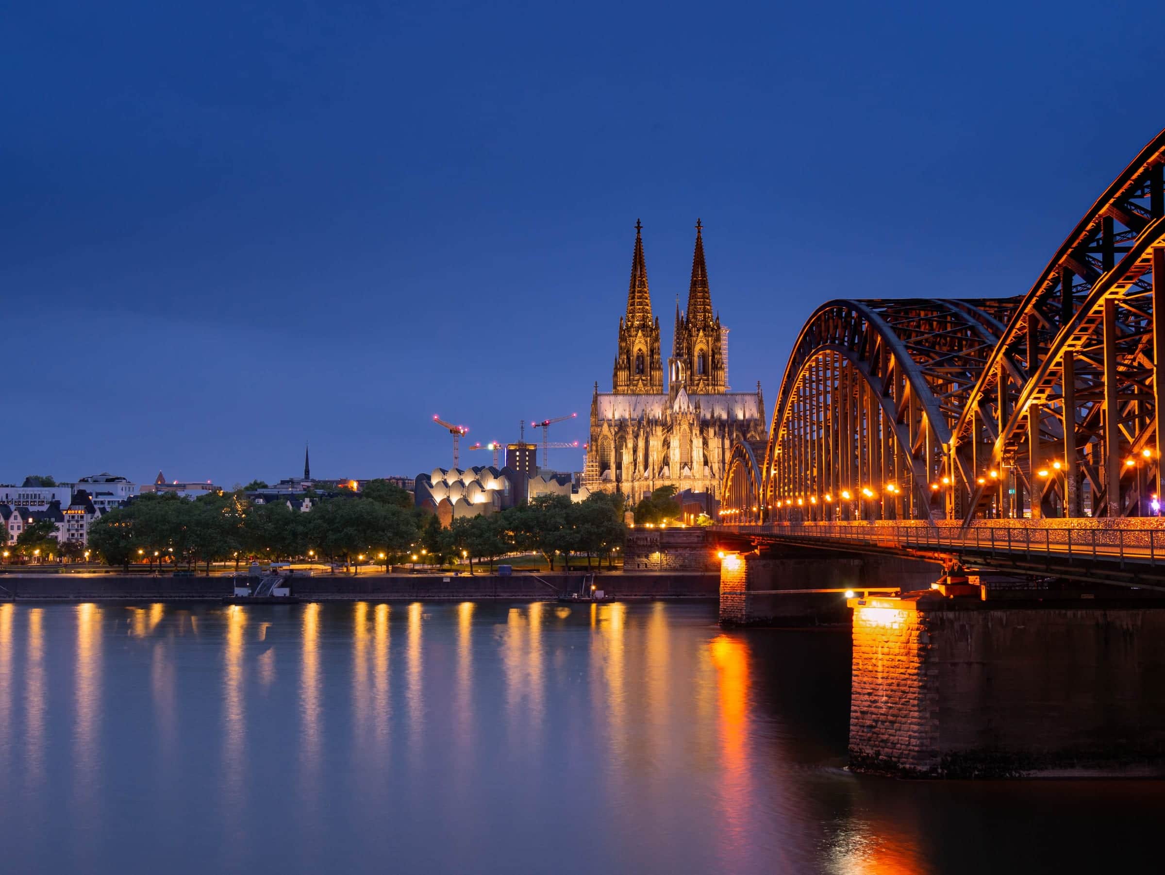 Stadtansicht von Köln