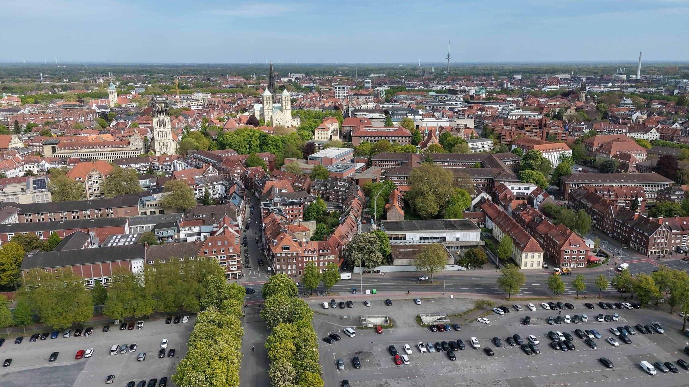 Stadtansicht von Münster